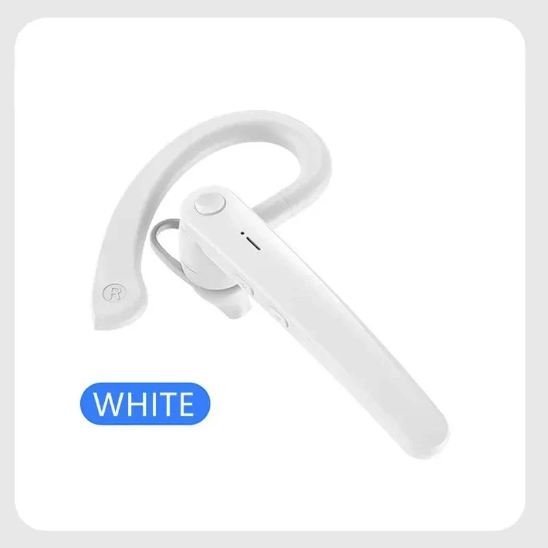 Wall Street Wireless Bluetooth Headset – ENC Noise Cancelling Business Earpiece with Mic