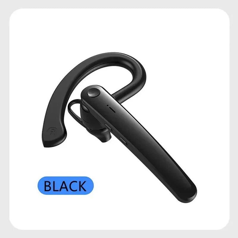 Wall Street Wireless Bluetooth Headset – ENC Noise Cancelling Business Earpiece with Mic