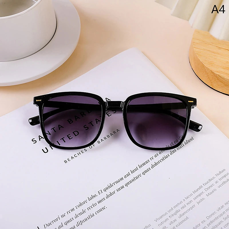 Wall Street Square Sunglasses – Vintage Luxury Unisex Finance Bro Shades