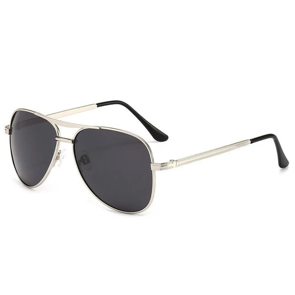 Wall Street Aviator UV400 Sunglasses – Anti-Glare Pilot Style for Finance Bros